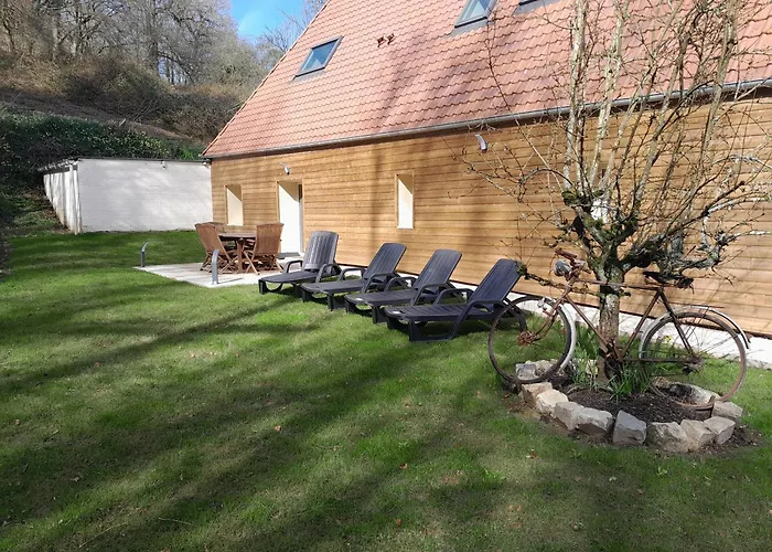 Maison Charmante A Avec Grand Jardin Offranville