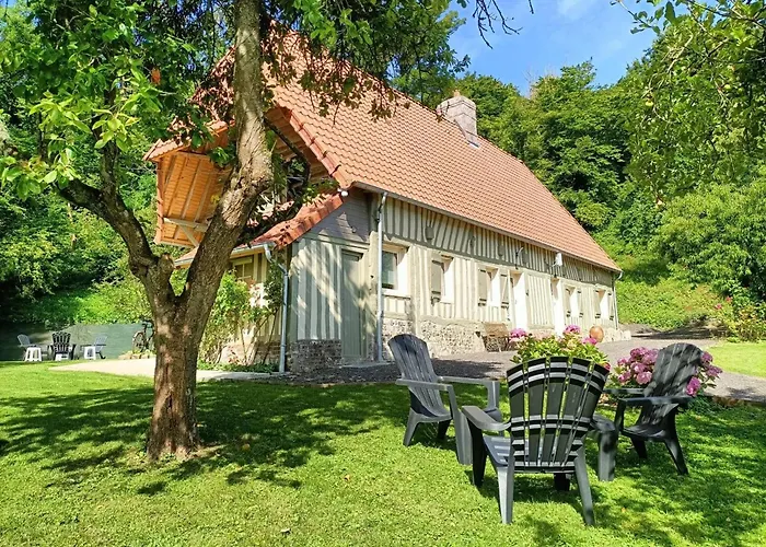 Maison Charmante A Avec Grand Jardin Holiday home Offranville